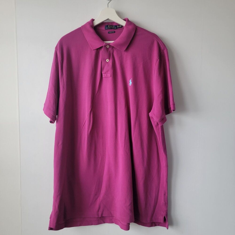 Polo Ralph Lauren men's classic fit shirt size XXL short sleeve‎ Cotton